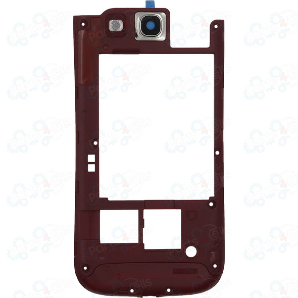 Samsung S3 Back Frame Red