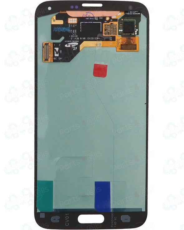 Samsung S5 LCD With Touch Metallic Blue