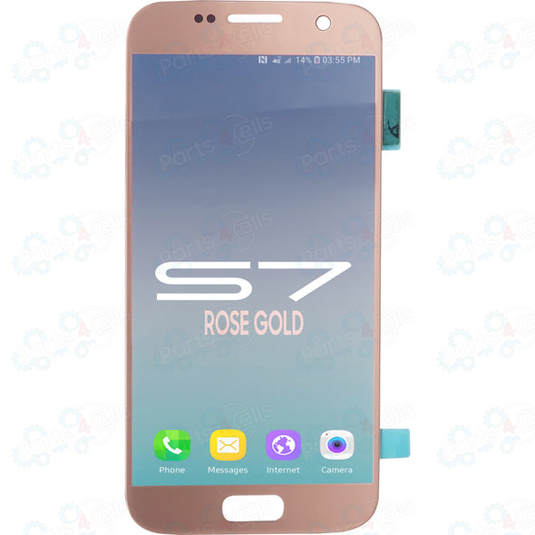 Samsung S7 LCD With Touch Rose Gold