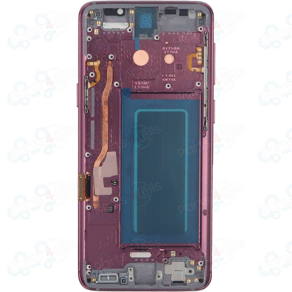 Samsung S9 LCD with Touch +Frame Purple SERVICE PACK