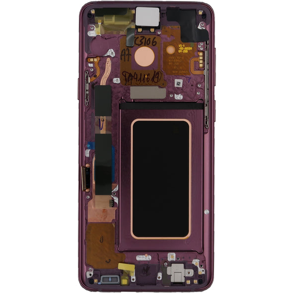 Samsung S9 Plus LCD with Touch + Frame Purple A Grade  (OEM PULL)