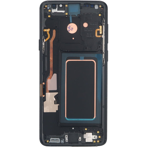 Samsung S9 Plus LCD with Touch + Frame Black C Grade (OEM PULL)