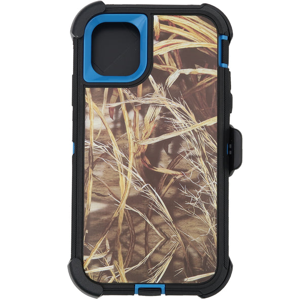 Brilliance HEAVY DUTY iPhone 11 Camo Series Case Blue