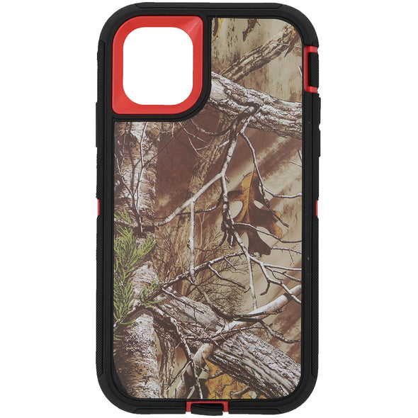 Brilliance HEAVY DUTY iPhone 11 Camo Series Case Coral