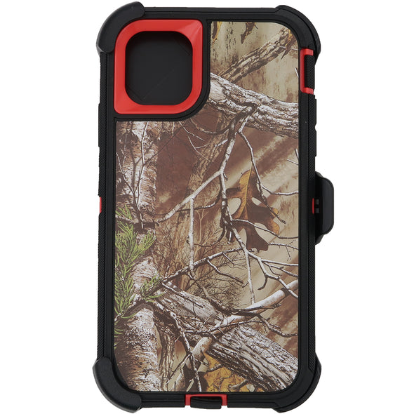 Brilliance HEAVY DUTY iPhone 11 Camo Series Case Coral