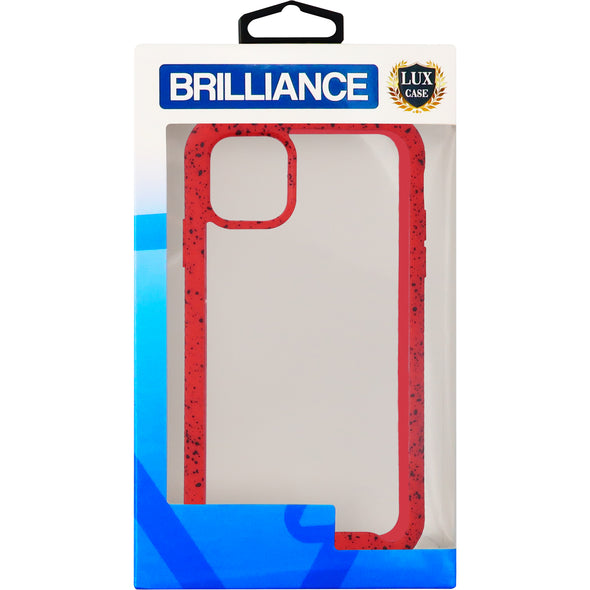 Brilliance LUX iPhone 11 Full Body Slim Armor Case Red