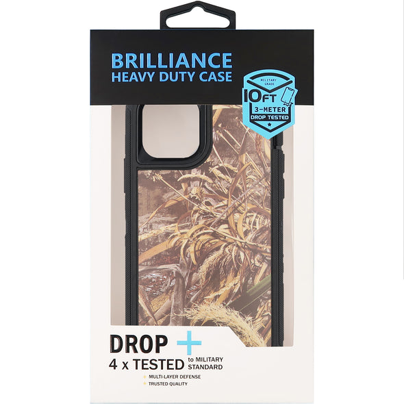 Brilliance HEAVY DUTY iPhone 11 Pro Camo Series Case Black