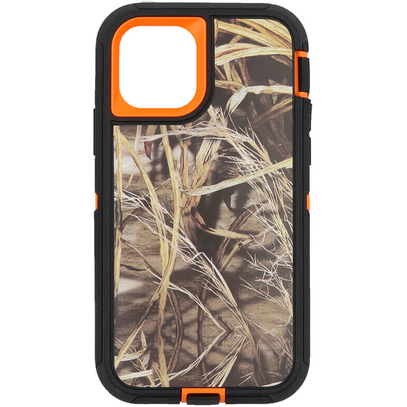 Brilliance HEAVY DUTY iPhone 11 Pro Camo Series Case Orange