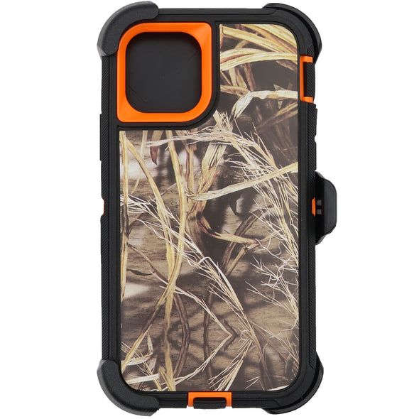 Brilliance HEAVY DUTY iPhone 11 Pro Camo Series Case Orange