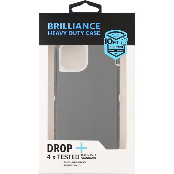 Brilliance HEAVY DUTY iPhone 11 Pro Pro Series Case Grey