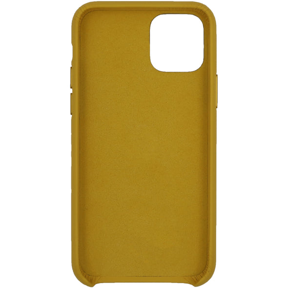 iPhone 11 Pro Leather Case Yellow