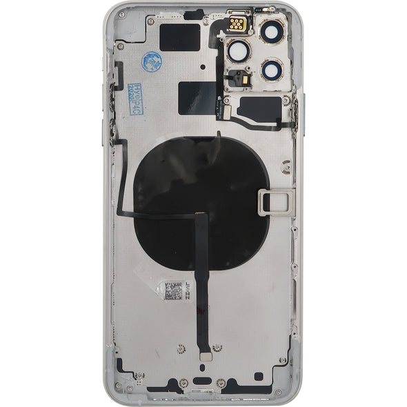 iPhone 11 Pro Back Housing w/ Small Parts White (No Logo)