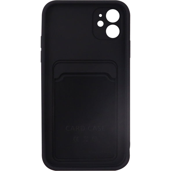 Brilliance LUX iPhone 11 Push window card case Black