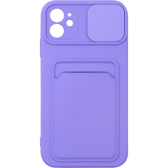 Brilliance LUX iPhone 11 Push window card case Lavander