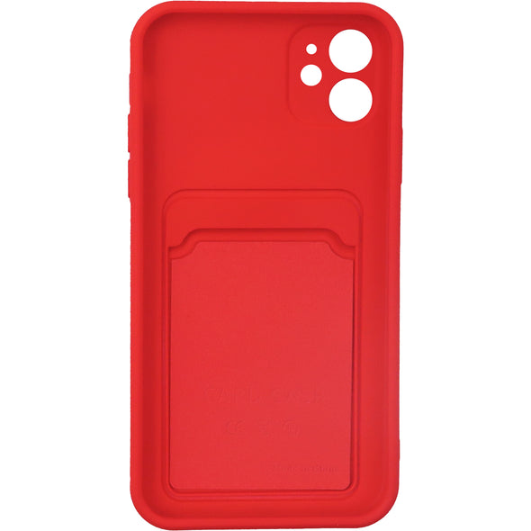 Brilliance LUX iPhone 11 Push window card case Red