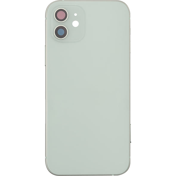 iPhone 12 Mini Back Housing w/ Small Parts Green (No Logo)