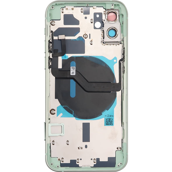 iPhone 12 Mini Back Housing w/ Small Parts Green (No Logo)