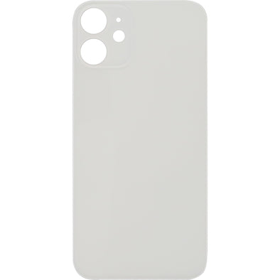 iPhone 12 Mini Back Glass Without Lens White