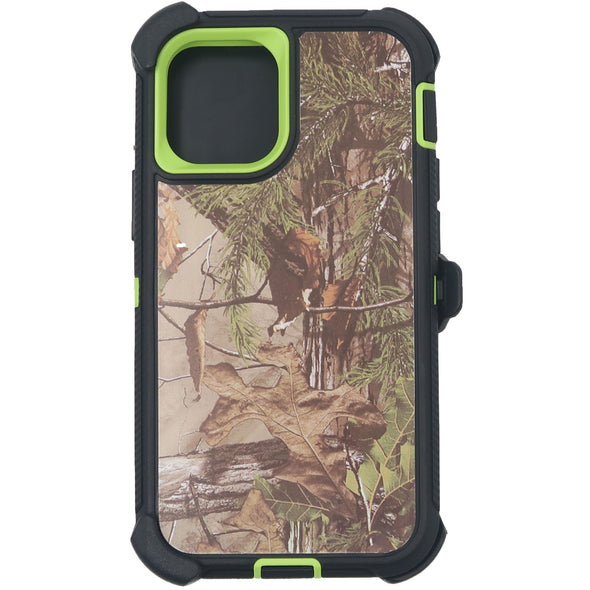 Brilliance HEAVY DUTY iPhone 12 Mini Camo Series Case Green