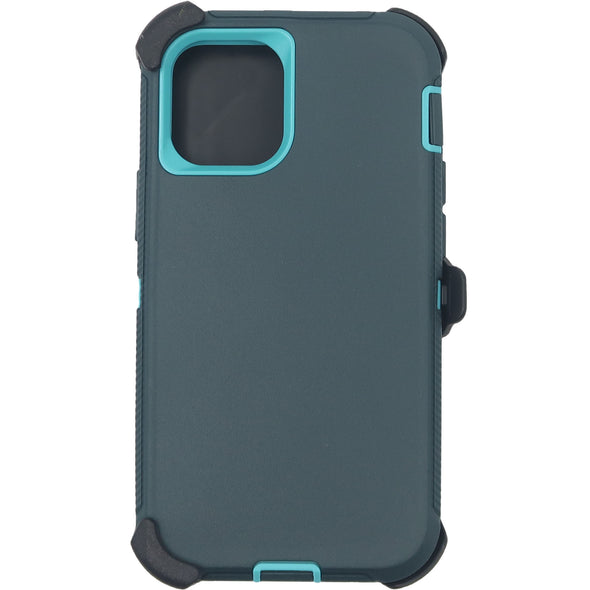 Brilliance HEAVY DUTY iPhone 12 Mini Pro Series Case Teal