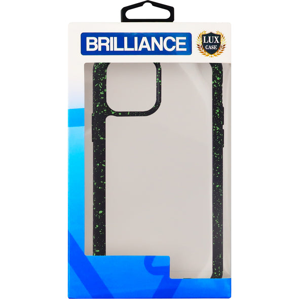 Brilliance LUX iPhone 12 PRO Full Body Slim Armor Case Black