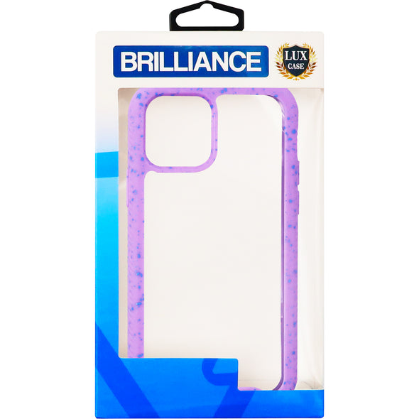 Brilliance LUX iPhone 12 PRO MAX Full Body Slim Armor Case Purple