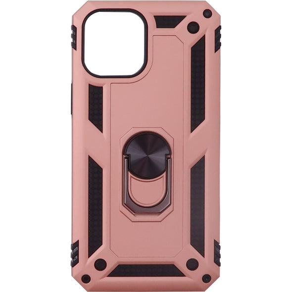 Brilliance LUX iPhone 12 PRO MAX Sergeant Anti-fall Bracket Armor Case Peach