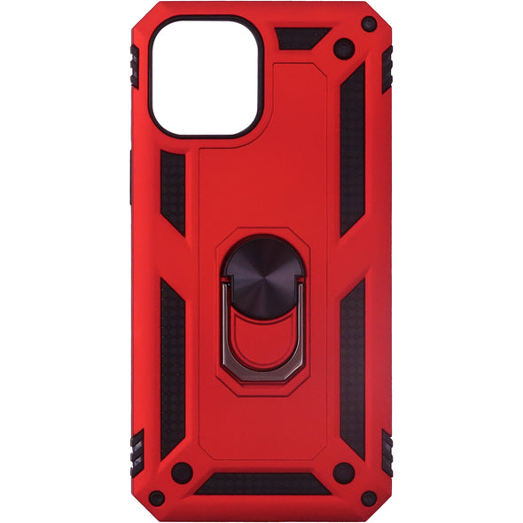 Brilliance LUX iPhone 12 PRO MAX Sergeant Anti-fall Bracket Armor Case Red