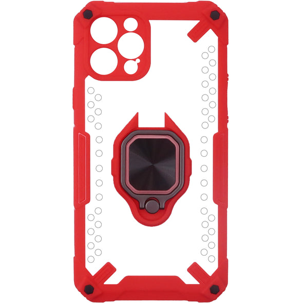 Brilliance LUX iPhone 12 PRO Vulcan Warrior Case Red