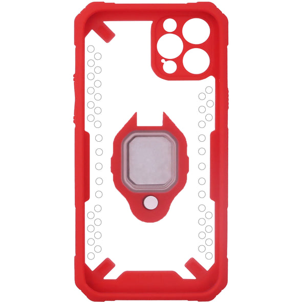 Brilliance LUX iPhone 12 PRO Vulcan Warrior Case Red