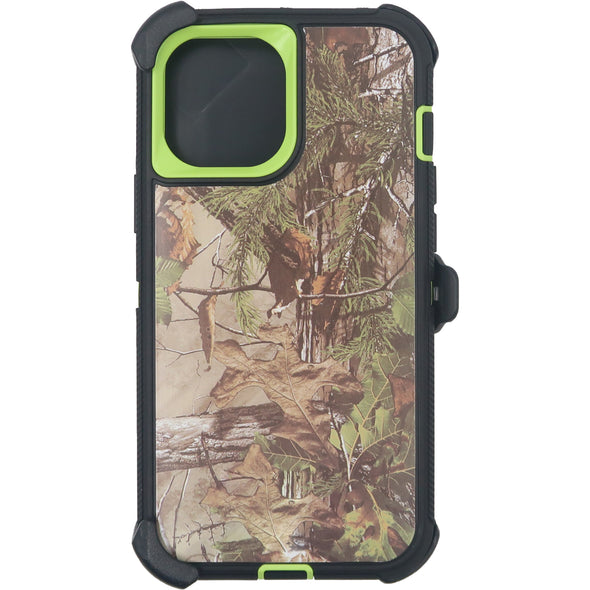 Brilliance HEAVY DUTY iPhone 12 Pro Max Camo Series Case Green