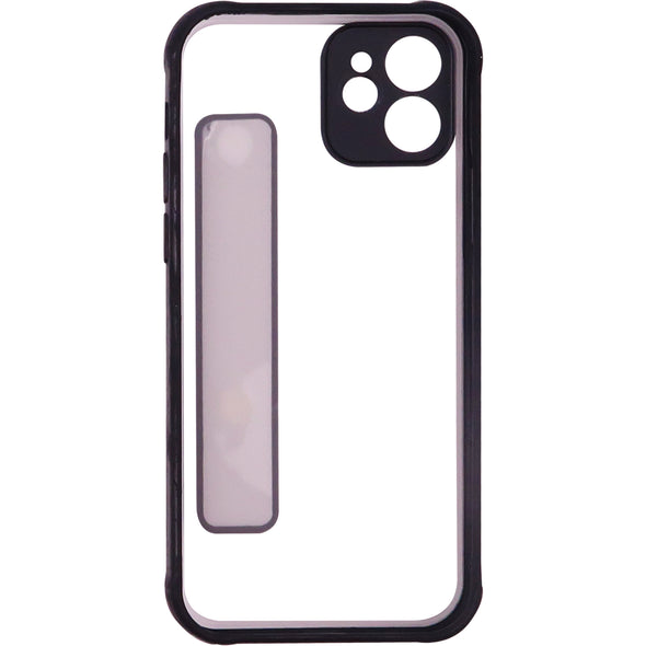 Brilliance LUX iPhone 12 Two-in-one fine Hole case Black