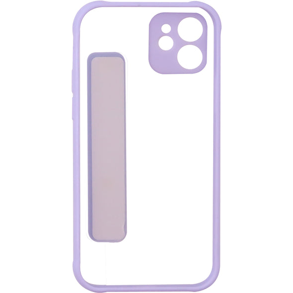 Brilliance LUX iPhone 12 Two-in-one fine Hole case Lavender