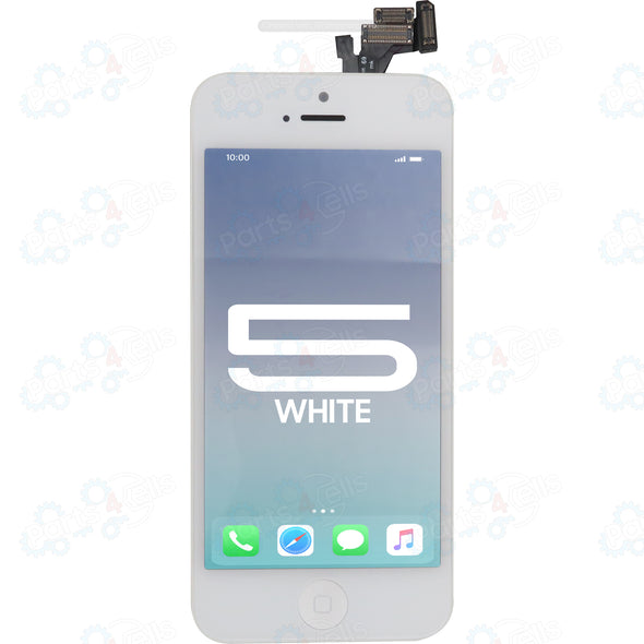 iPhone 5 LCD with Touch Super High Copy LCD + Fully Assembled White