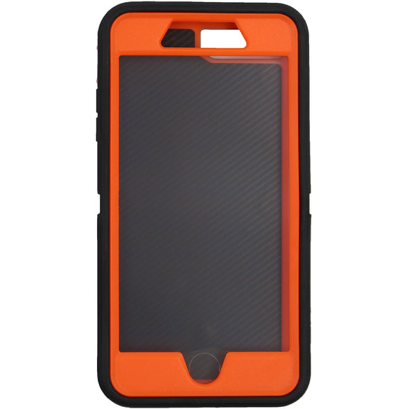 Brilliance HEAVY DUTY iPhone 7 Plus / 8 Plus Camo Series Case Orange