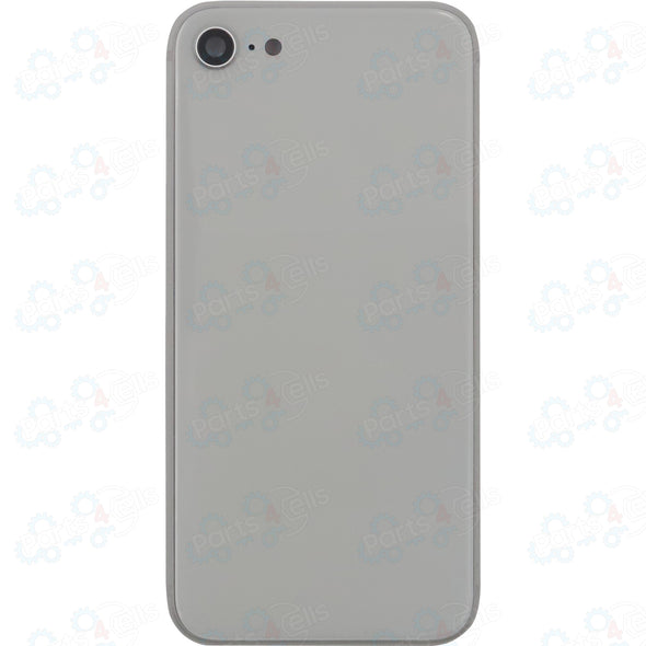 iPhone 8 Back Housing w/ Small Parts White (No Logo)