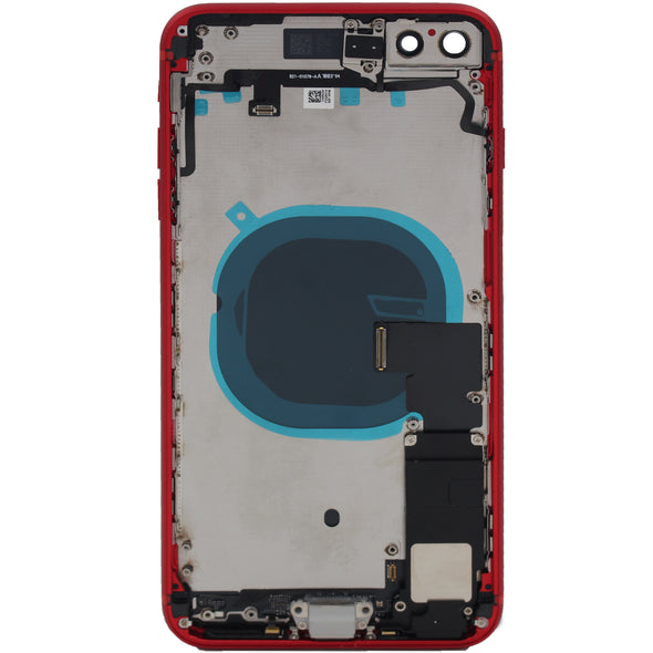 iPhone 8 Plus Back Housing w/ Small Parts Red (No Logo)