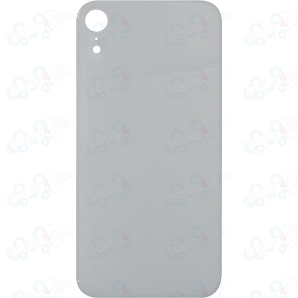 iPhone XR Back Glass without Camera Lens White (No logo)