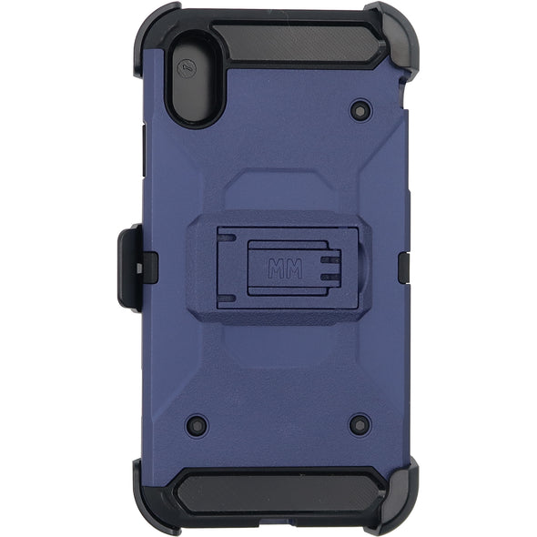 SAFIRE iPhone XS Max Rugged Case Navy Blue