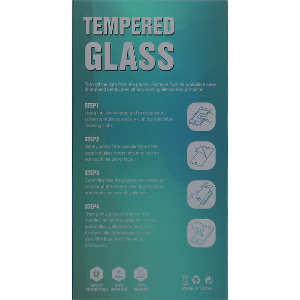 iPhone X / XS / 11 Pro 9D Tempered Glass In Retail Packaging