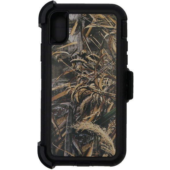 Brilliance HEAVY DUTY iPhone X / XS Camo Series Case Black