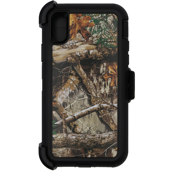 Brilliance HEAVY DUTY iPhone X / XS Camo Series Case Black