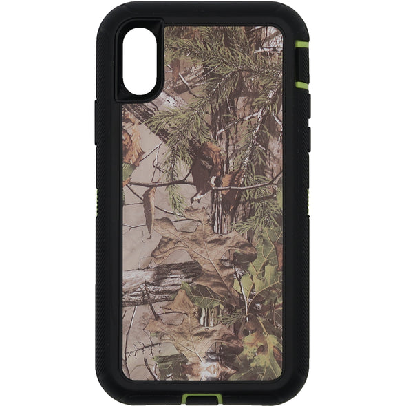 Brilliance HEAVY DUTY iPhone X / XS Camo Series Case Green