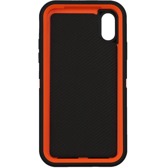 Brilliance HEAVY DUTY iPhone X / XS Camo Series Case Orange