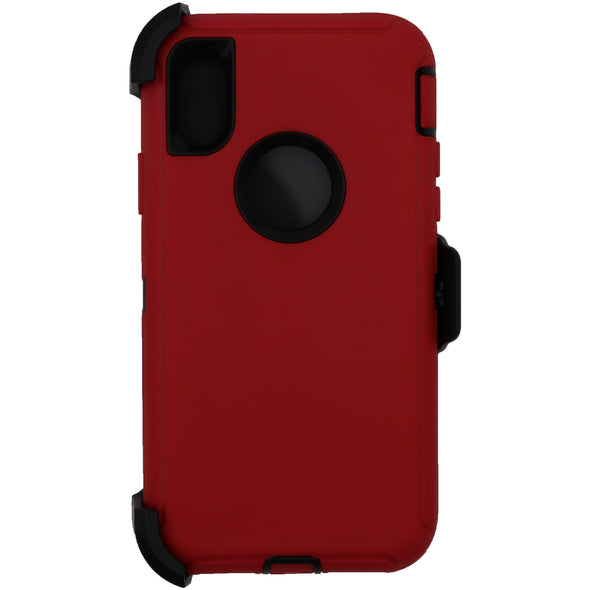 Brilliance HEAVY DUTY iPhone X / XS Pro Series Case Red