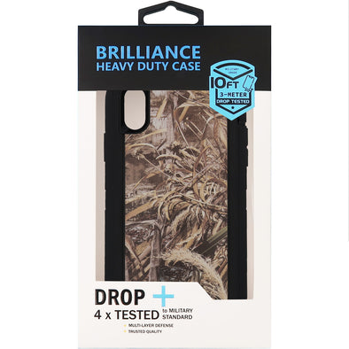 Brilliance HEAVY DUTY iPhone XR Camo Series Case Black