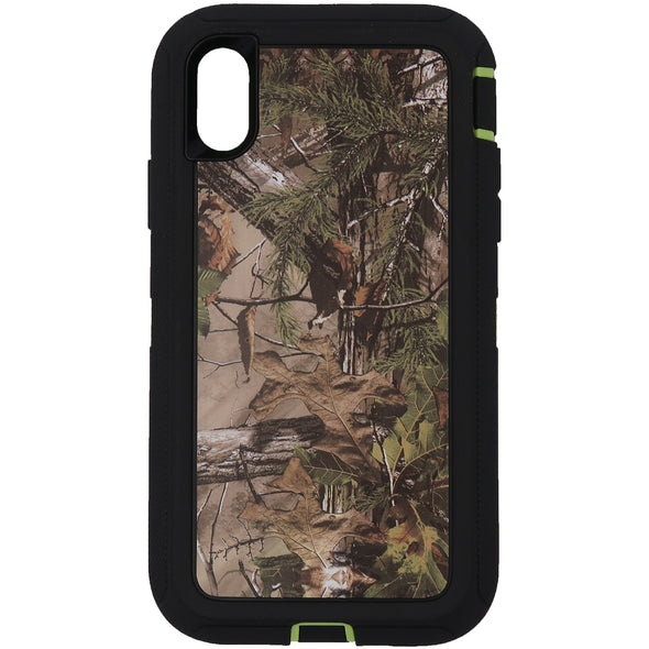 iPhone XR Camo Series Case Green