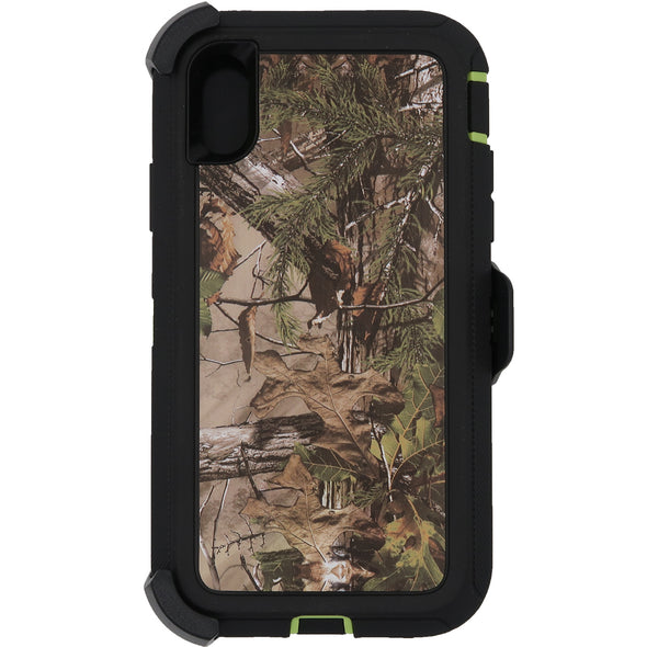 iPhone XR Camo Series Case Green