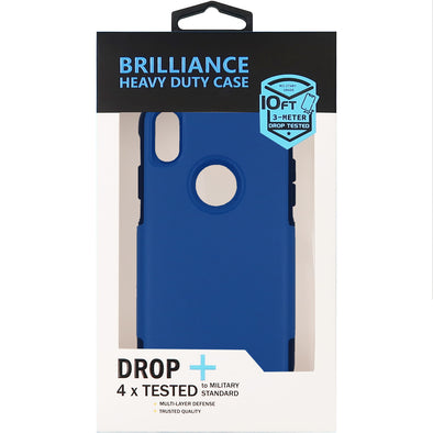 Brilliance HEAVY DUTY iPhone XR Traveler Series Case Blue