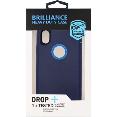 Brilliance HEAVY DUTY iPhone XR Pro Series Case Blue